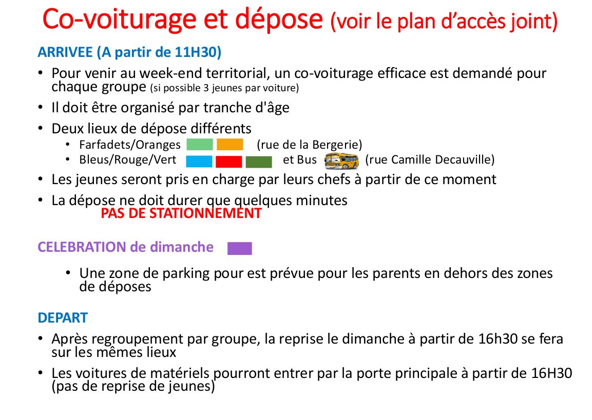Plan d'acces