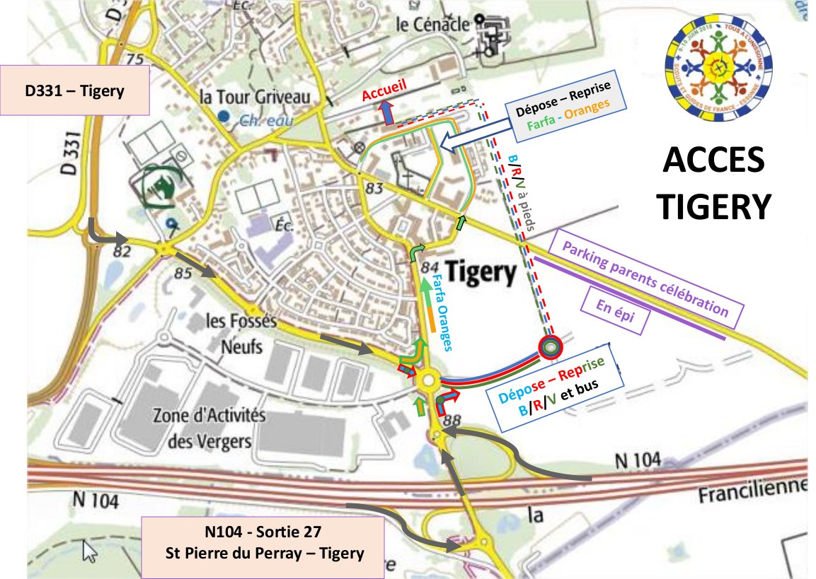 Plan d'acces